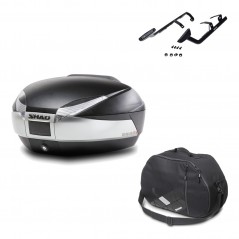 Back trunk + big top fitting + internal bag  SH48 TITANIUM PREMIUM