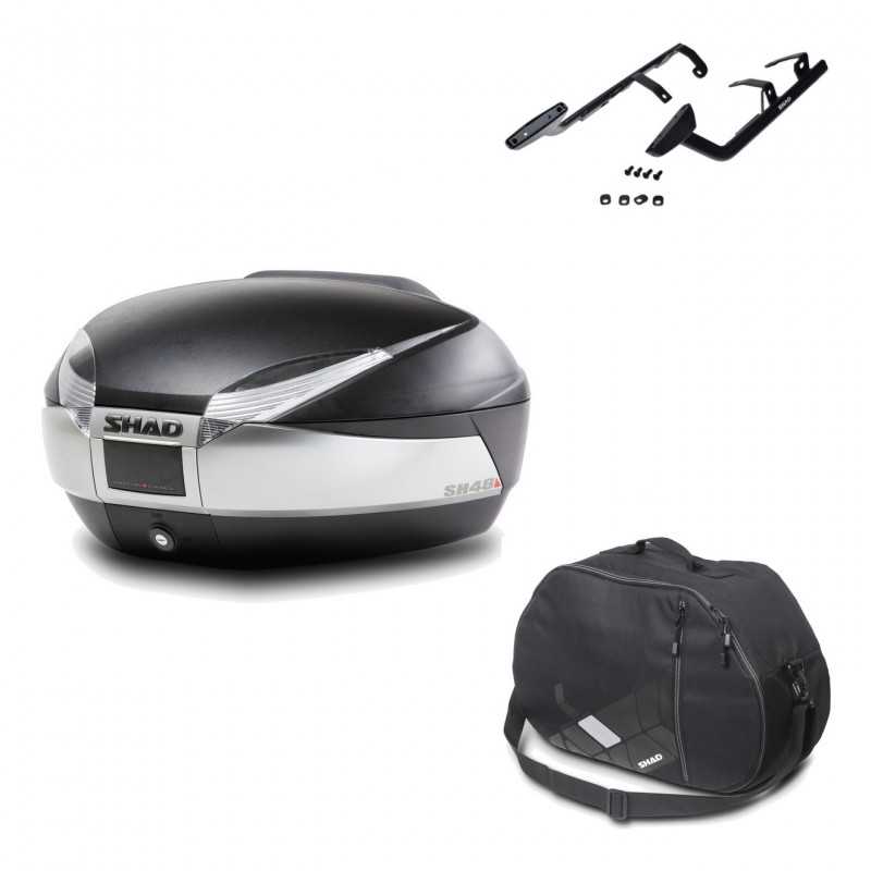 Back trunk + big top fitting + internal bag  SH48 TITANIUM PREMIUM