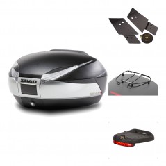 Rear trunk + mounting hardware + accessories  SH48 TITANIUM PREMIUM