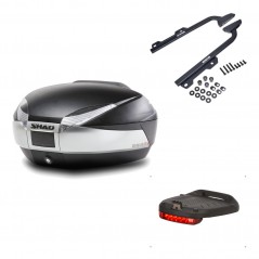 Back trunk + big top fitting + brake light  SH48 TITANIUM PREMIUM