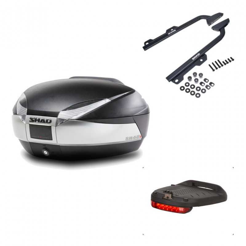 Back trunk + big top fitting + brake light  SH48 TITANIUM PREMIUM