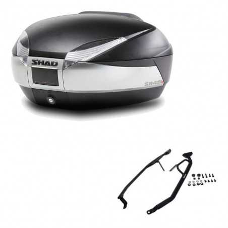 SHAD Baul trasero + herraje montaje SH48 TITANIUM PREMIUM KIT-185663
