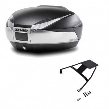 SHAD Baul trasero + herraje montaje SH48 TITANIUM PREMIUM KIT-185863