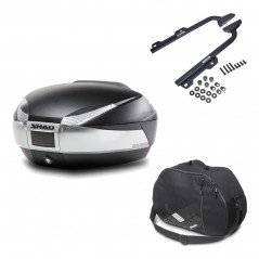 Back trunk + big top fitting + internal bag  SH48 TITANIUM PREMIUM