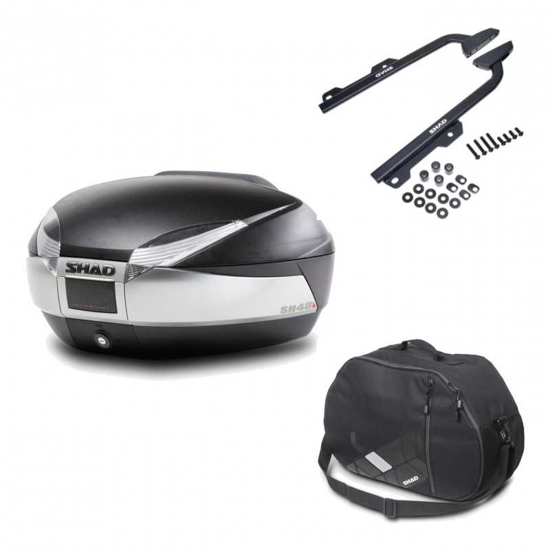 Back trunk + big top fitting + internal bag  SH48 TITANIUM PREMIUM