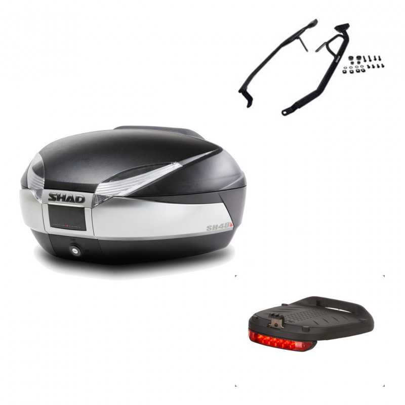 Back trunk + big top fitting + brake light  SH48 TITANIUM PREMIUM