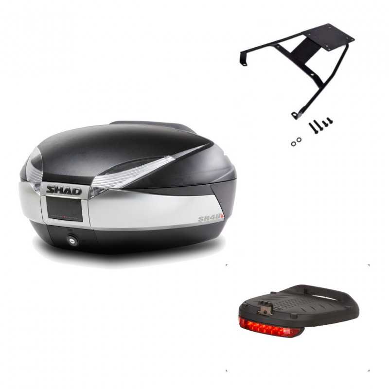 Back trunk + big top fitting + brake light  SH48 TITANIUM PREMIUM