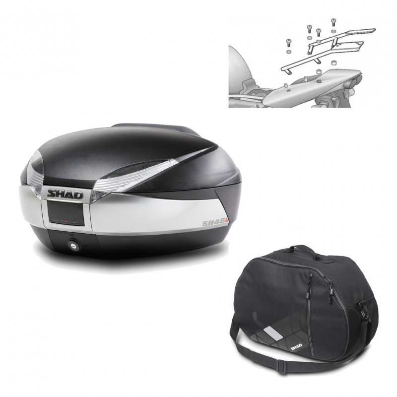 Back trunk + big top fitting + internal bag  SH48 TITANIUM PREMIUM