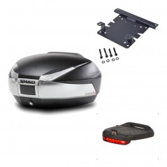 Back trunk + big top fitting + brake light  SH48 TITANIUM PREMIUM