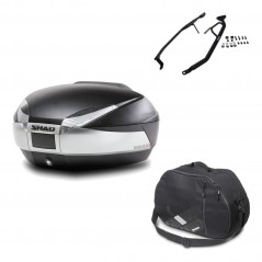 Back trunk + big top fitting + internal bag  SH48 TITANIUM PREMIUM