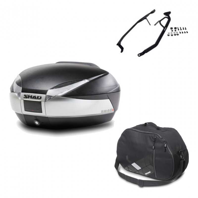 Back trunk + big top fitting + internal bag  SH48 TITANIUM PREMIUM