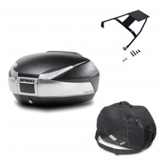Back trunk + big top fitting + internal bag  SH48 TITANIUM PREMIUM
