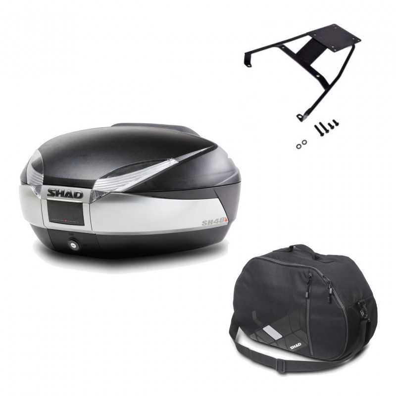Back trunk + big top fitting + internal bag  SH48 TITANIUM PREMIUM