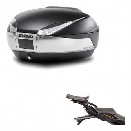 SHAD Baul trasero + herraje montaje SH48 TITANIUM PREMIUM KIT-185967