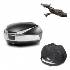 Back trunk + big top fitting + internal bag  SH48 TITANIUM PREMIUM