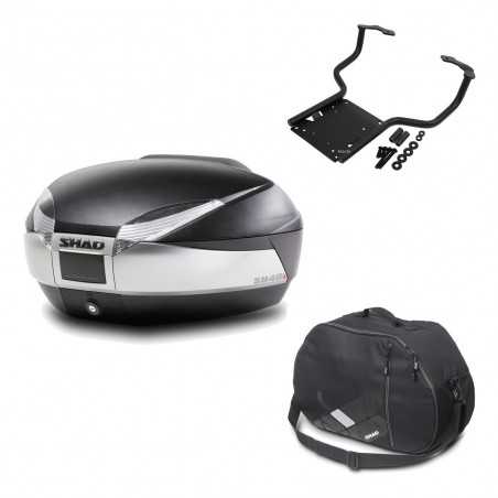 Back trunk + big top fitting + internal bag  SH48 TITANIUM PREMIUM