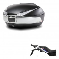 SHAD Baul trasero + herraje montaje SH48 TITANIUM PREMIUM KIT-186271