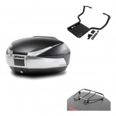 Back trunk + big top fitting + top grid rack  SH48 TITANIUM PREMIUM