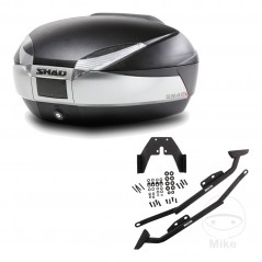 SHAD Baul trasero + herraje montaje SH48 TITANIUM PREMIUM KIT-186223