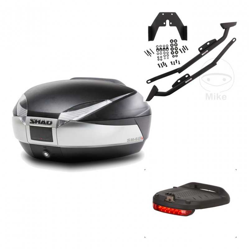 Back trunk + big top fitting + brake light  SH48 TITANIUM PREMIUM