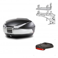 Back trunk + big top fitting + brake light  SH48 TITANIUM PREMIUM