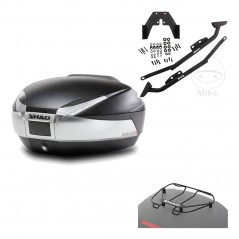 Back trunk + big top fitting + top grid rack  SH48 TITANIUM PREMIUM