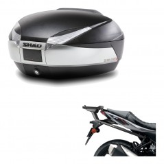 SHAD Baul trasero + herraje montaje SH48 TITANIUM PREMIUM KIT-186327