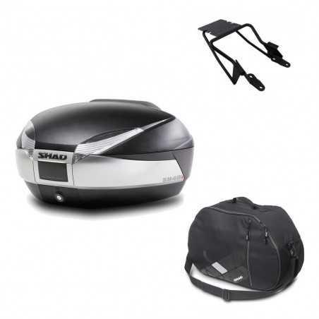 Back trunk + top fitting + internal bag  SH48 TITANIUM PREMIUM