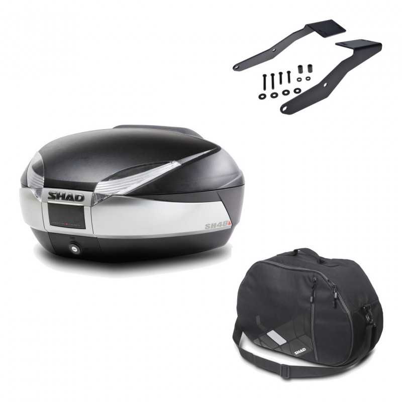 Back trunk + big top fitting + internal bag  SH48 TITANIUM PREMIUM