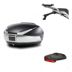 Back trunk + big top fitting + brake light  SH48 TITANIUM PREMIUM