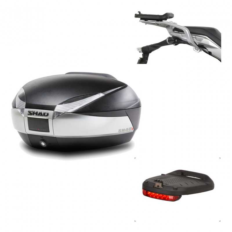 Back trunk + big top fitting + brake light  SH48 TITANIUM PREMIUM