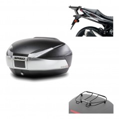 Back trunk + big top fitting + top grid rack  SH48 TITANIUM PREMIUM
