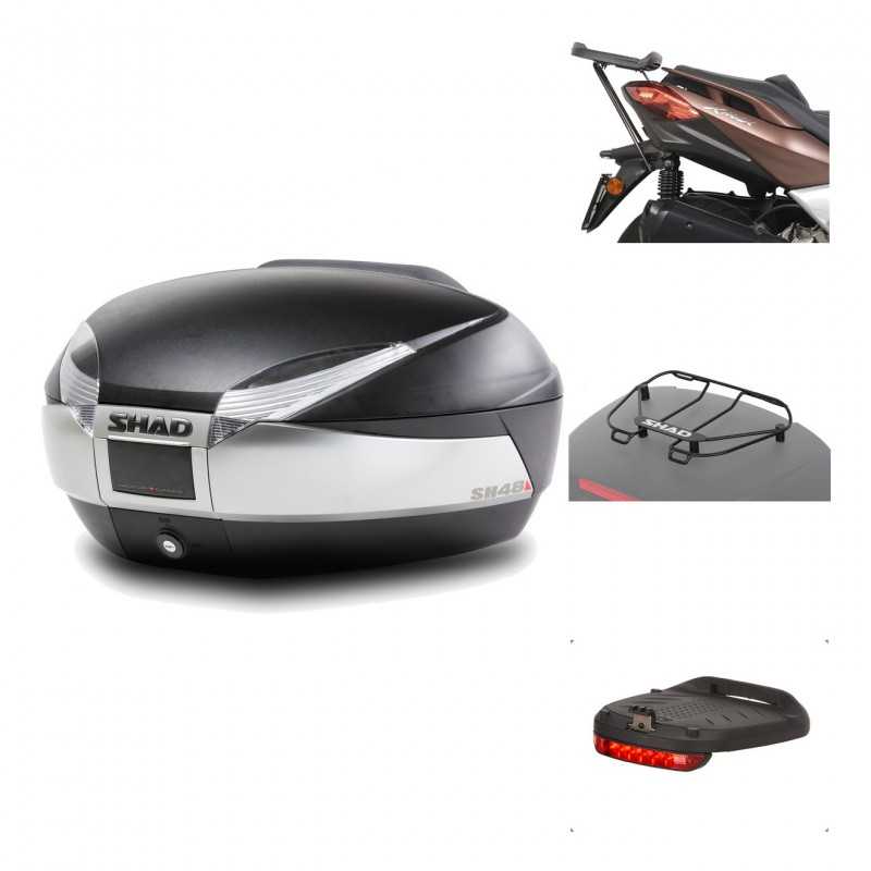 Rear trunk + mounting hardware + accessories  SH48 TITANIUM PREMIUM