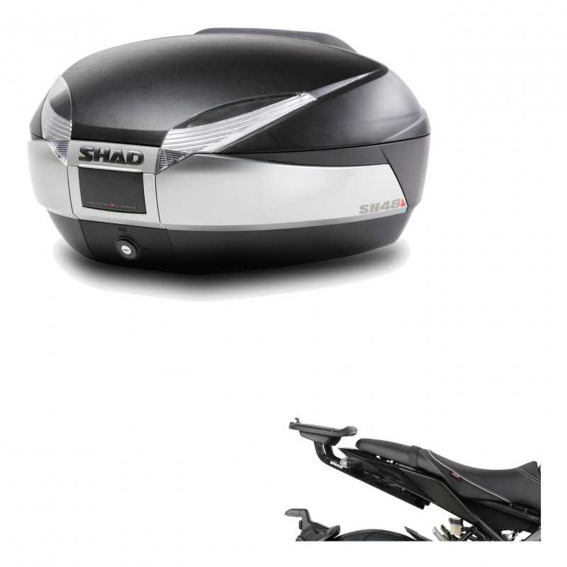 SHAD Baul trasero + herraje montaje SH48 TITANIUM PREMIUM KIT-186231