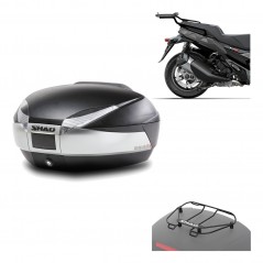 Back trunk + big top fitting + top grid rack  SH48 TITANIUM PREMIUM