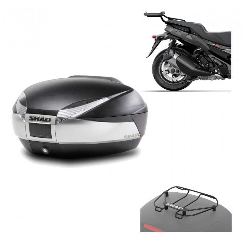 Back trunk + big top fitting + top grid rack  SH48 TITANIUM PREMIUM