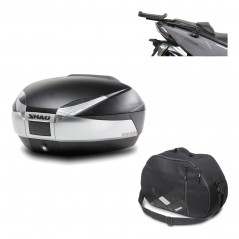 Back trunk + big top fitting + internal bag  SH48 TITANIUM PREMIUM