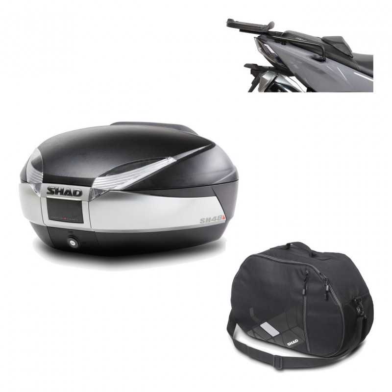 Back trunk + big top fitting + internal bag  SH48 TITANIUM PREMIUM