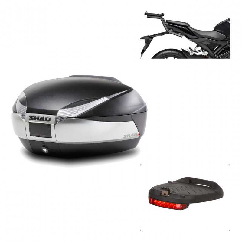 Back trunk + top fitting + brake light  SH48 TITANIUM PREMIUM
