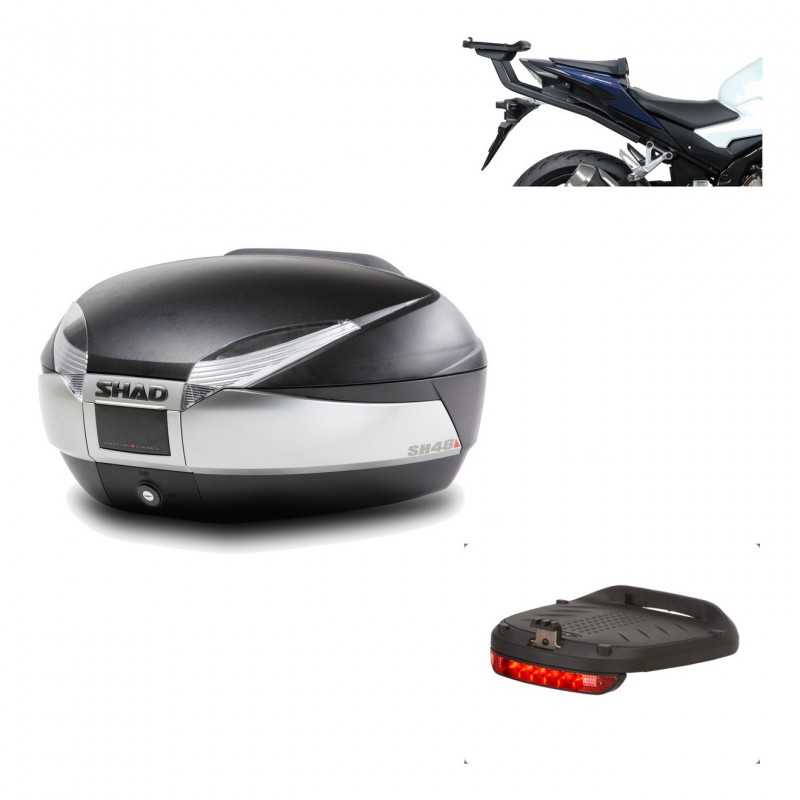 Back trunk + big top fitting + brake light  SH48 TITANIUM PREMIUM