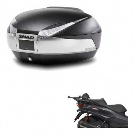 SHAD Baul trasero + herraje montaje SH48 TITANIUM PREMIUM KIT-186335