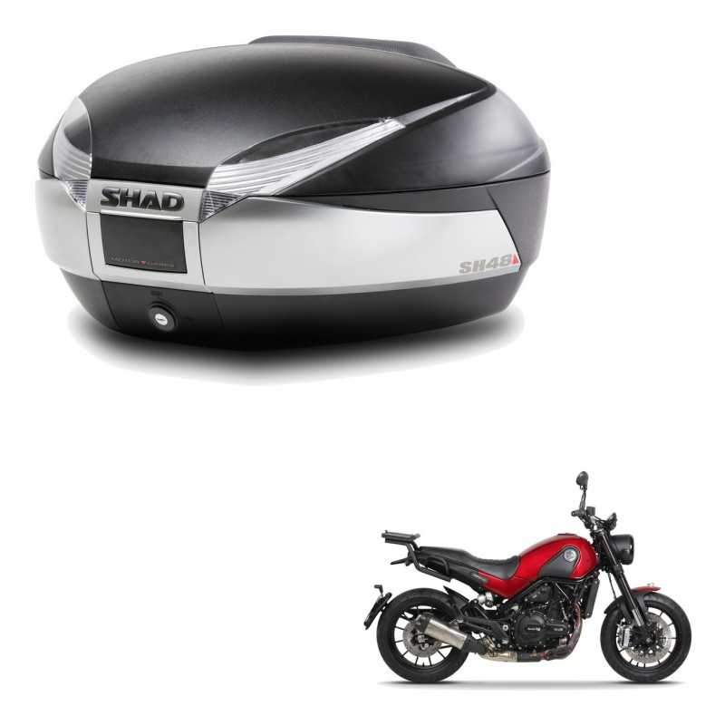 SHAD Baul trasero + herraje montaje SH48 TITANIUM PREMIUM KIT-186287