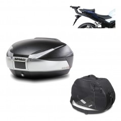 Back trunk + big top fitting + internal bag  SH48 TITANIUM PREMIUM