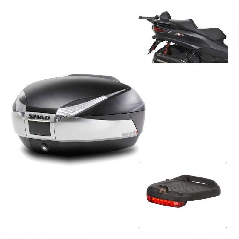 Back trunk + big top fitting + brake light  SH48 TITANIUM PREMIUM