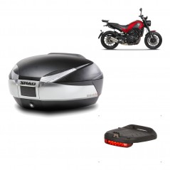 Back trunk + big top fitting + brake light  SH48 TITANIUM PREMIUM