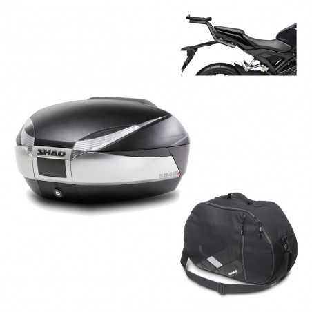 Back trunk + top fitting + internal bag SH48 TITANIUM PREMIUM