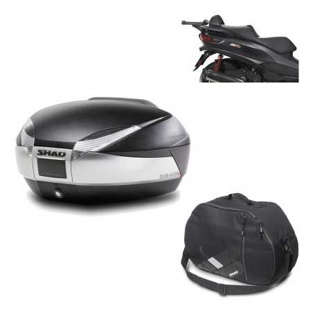 Back trunk + big top fitting + internal bag  SH48 TITANIUM PREMIUM