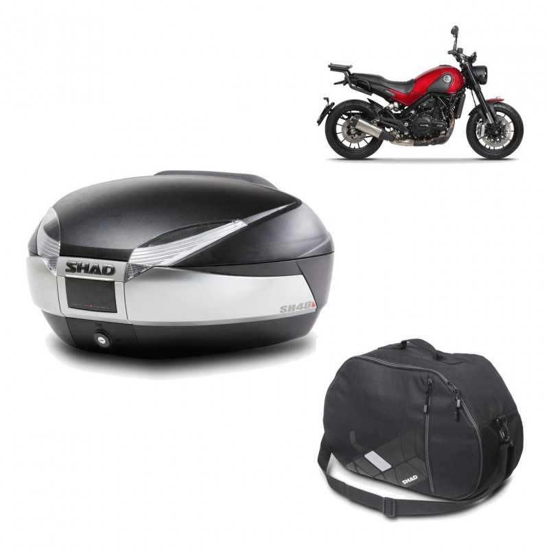 Back trunk + big top fitting + internal bag  SH48 TITANIUM PREMIUM