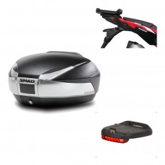 Back trunk + big top fitting + brake light  SH48 TITANIUM PREMIUM