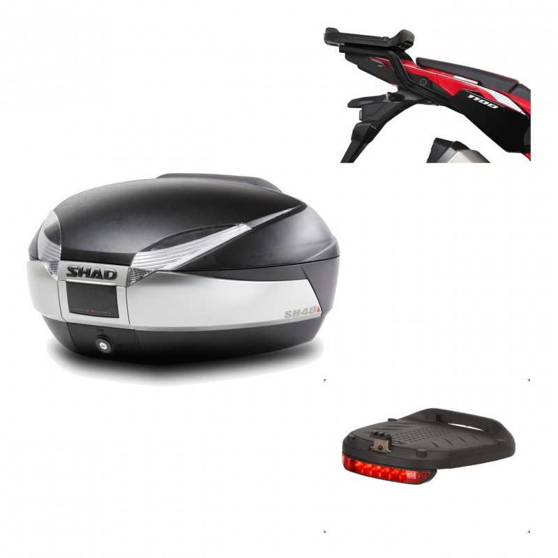 Back trunk + big top fitting + brake light  SH48 TITANIUM PREMIUM